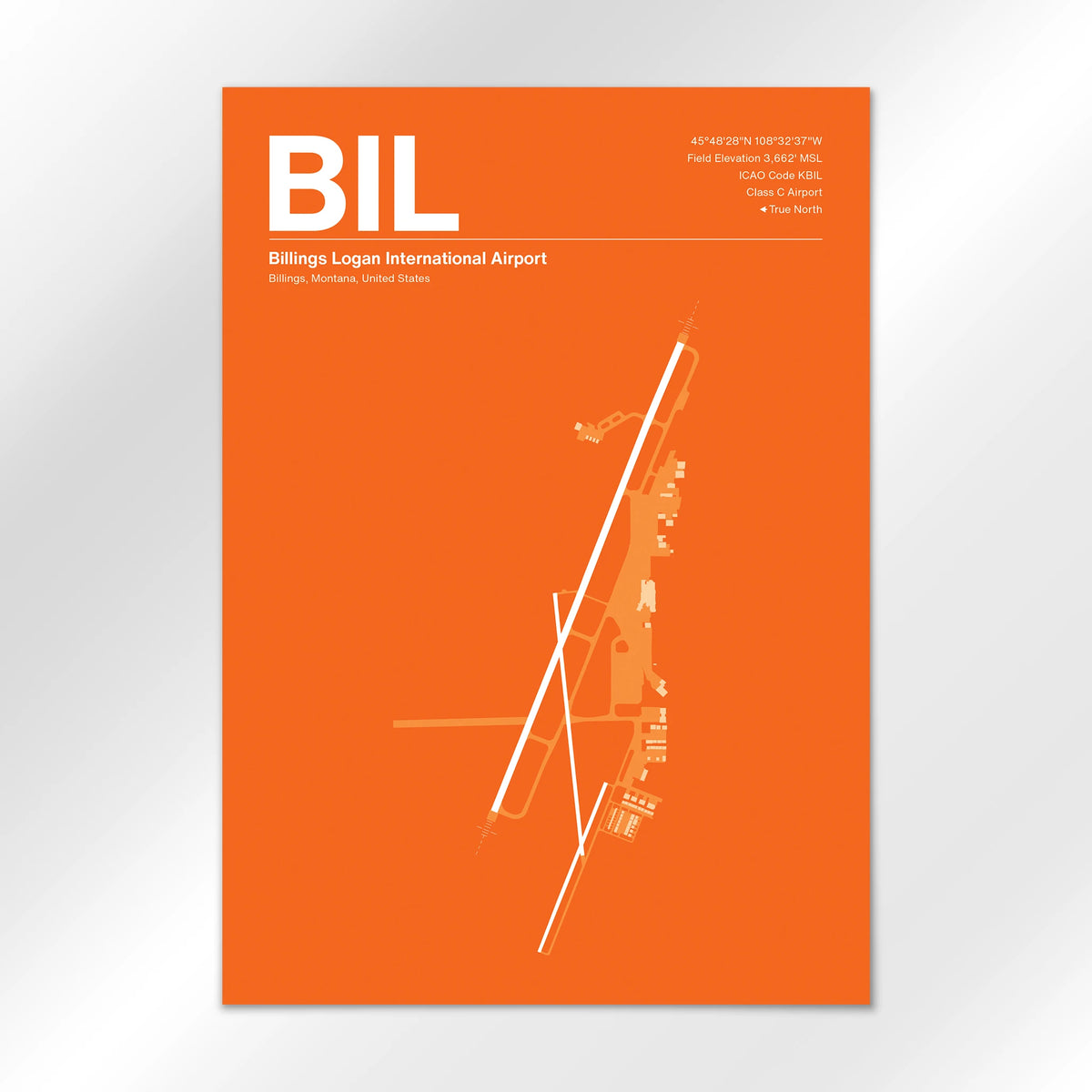 BIL Airport Diagram