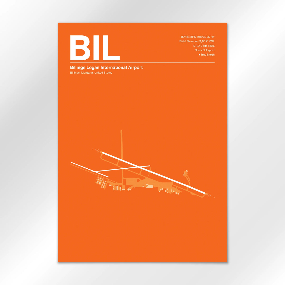BIL Airport Diagram