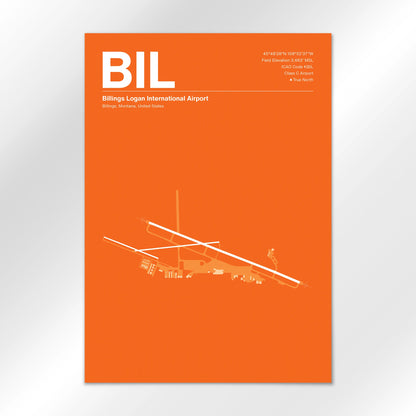 BIL Airport Diagram