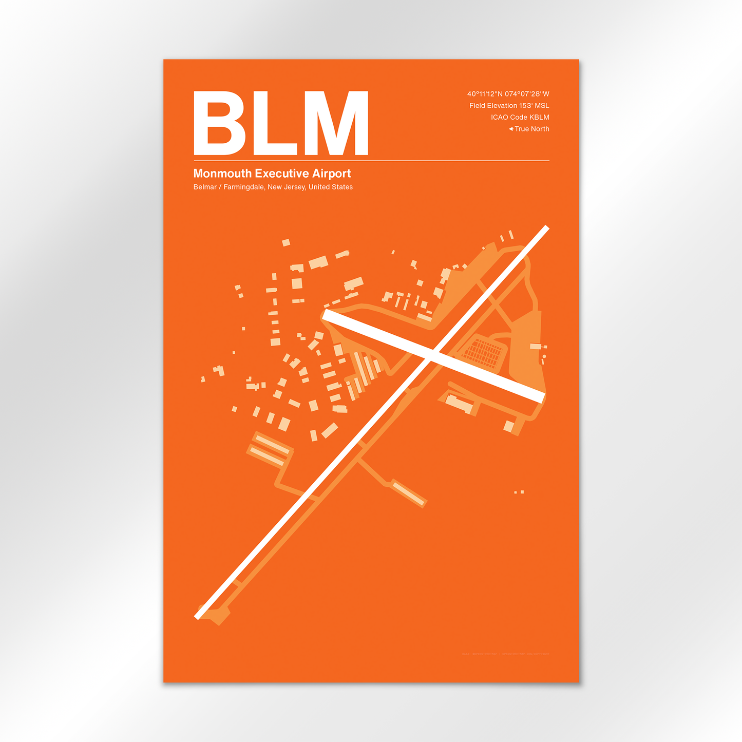 BLM Airport Diagram