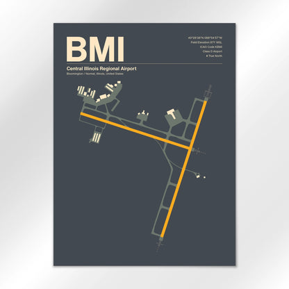 BMI Airport Diagram
