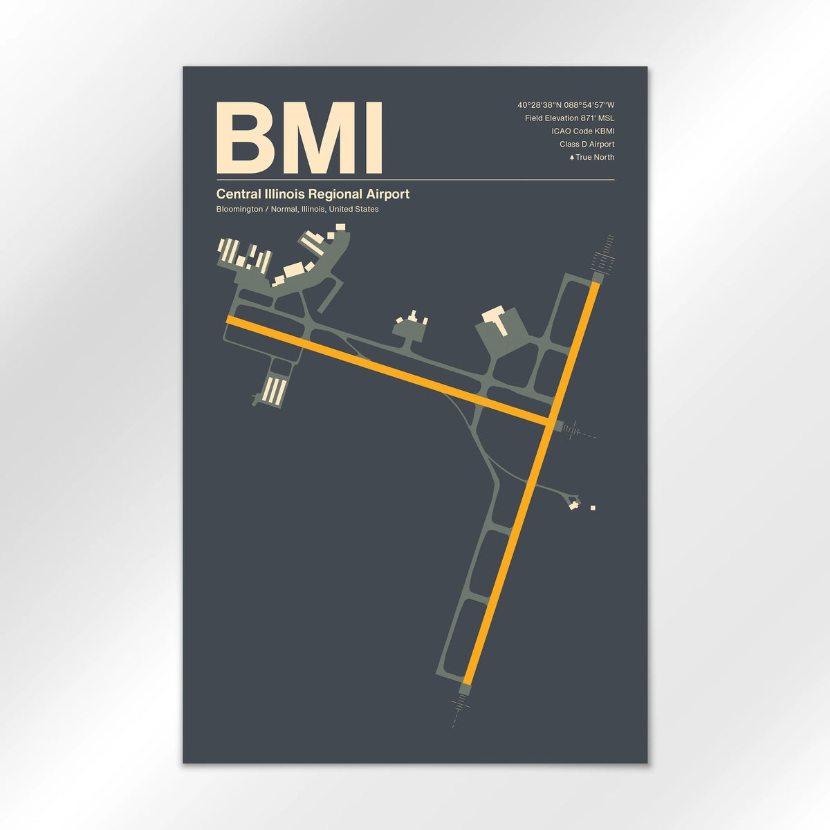 BMI Airport Diagram