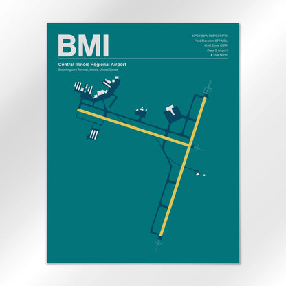 BMI Airport Diagram