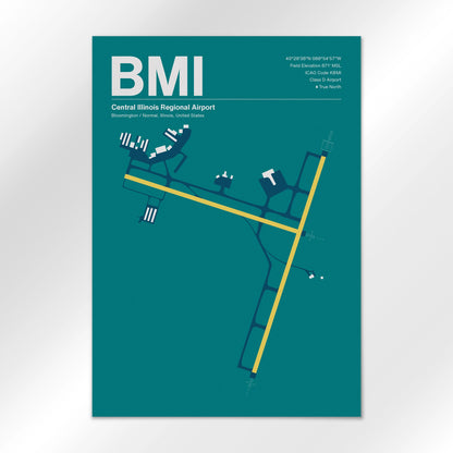 BMI Airport Diagram
