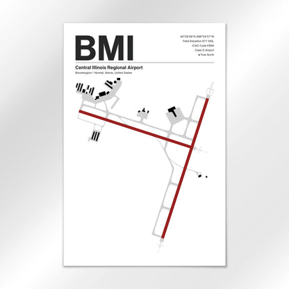 BMI Airport Diagram