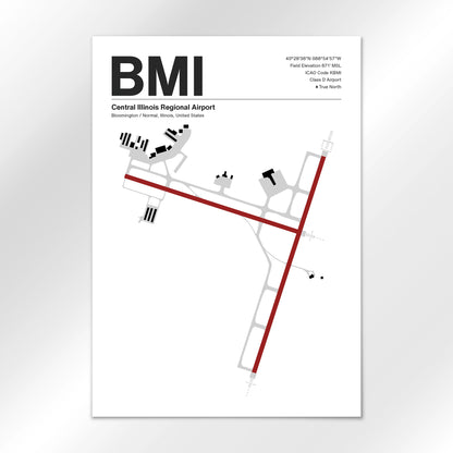 BMI Airport Diagram