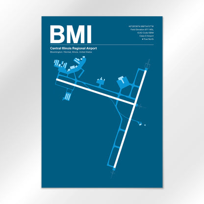 BMI Airport Diagram