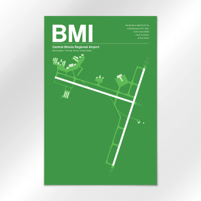 BMI Airport Diagram