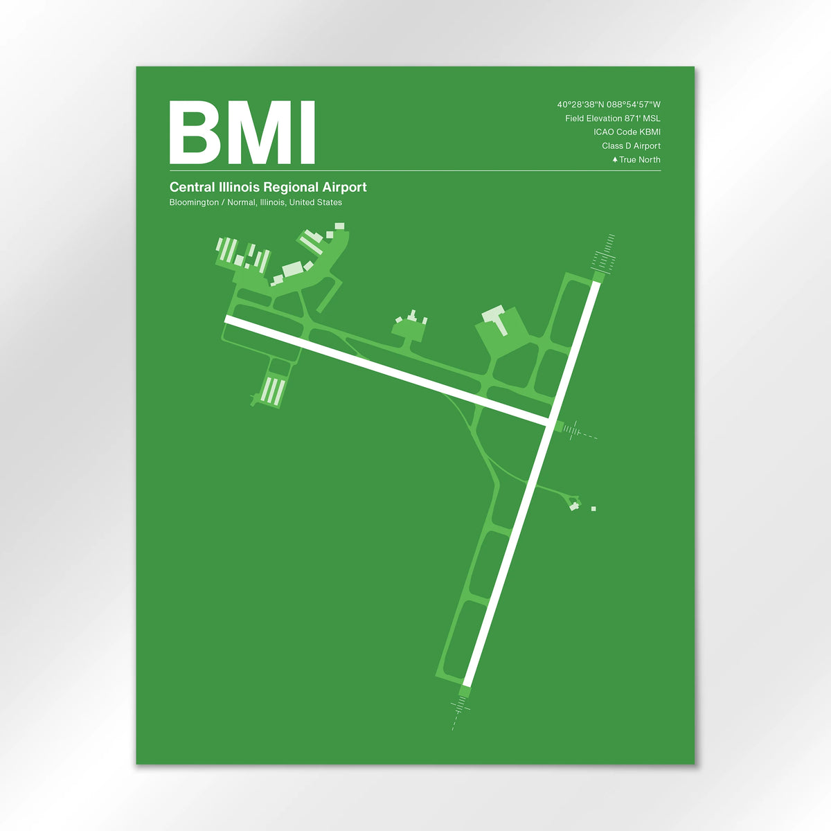 BMI Airport Diagram