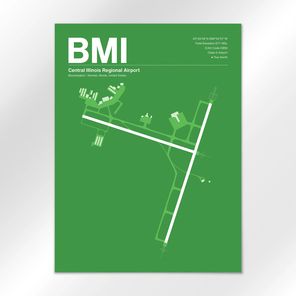 BMI Airport Diagram