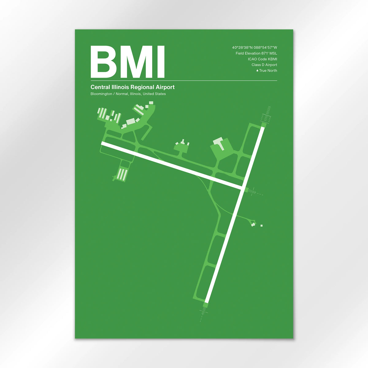 BMI Airport Diagram