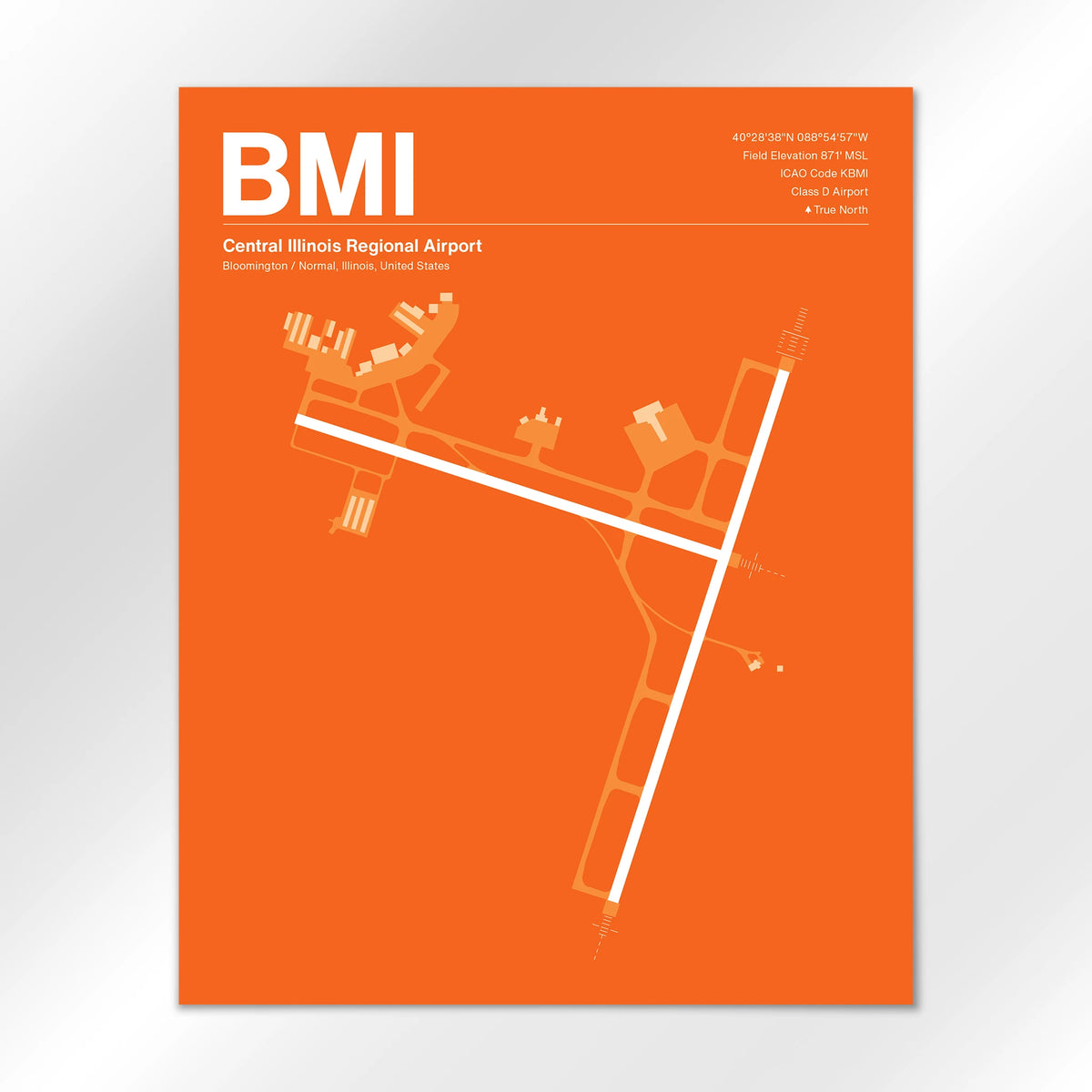 BMI Airport Diagram
