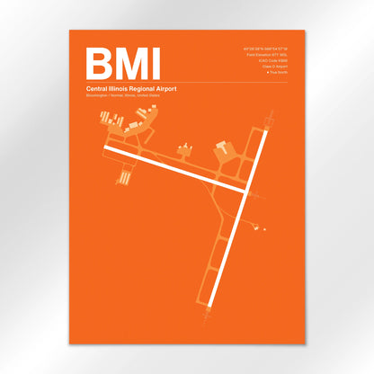 BMI Airport Diagram