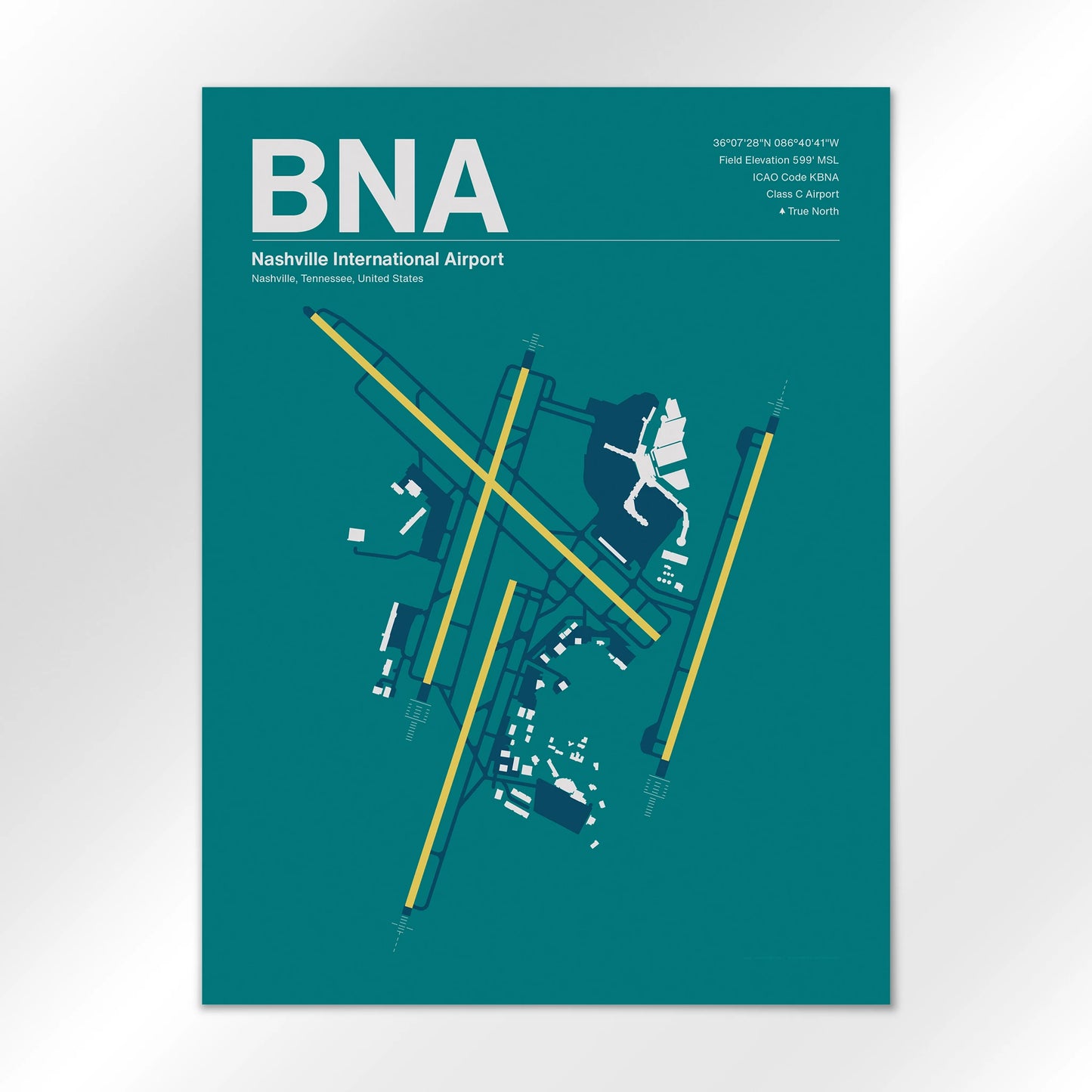 BNA Airport Diagram