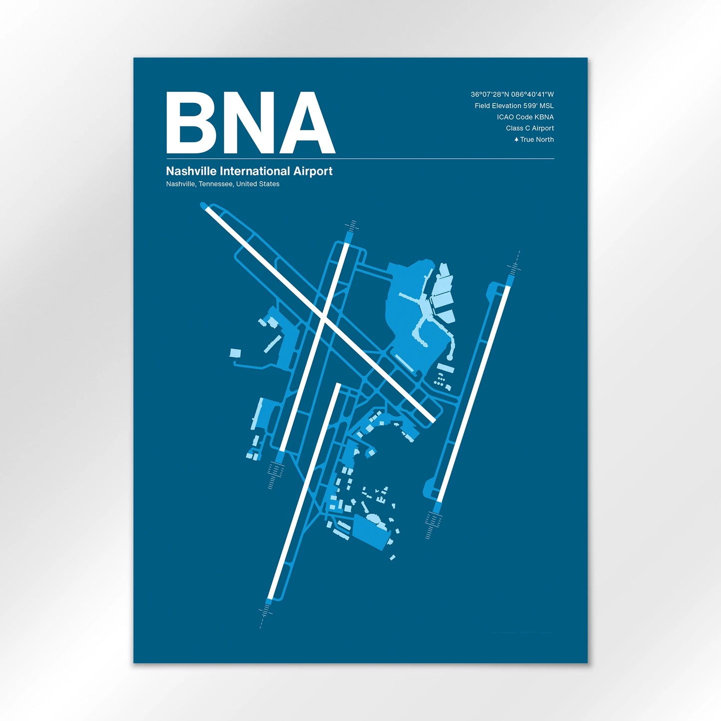 BNA Airport Diagram