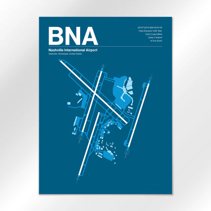 BNA Airport Diagram
