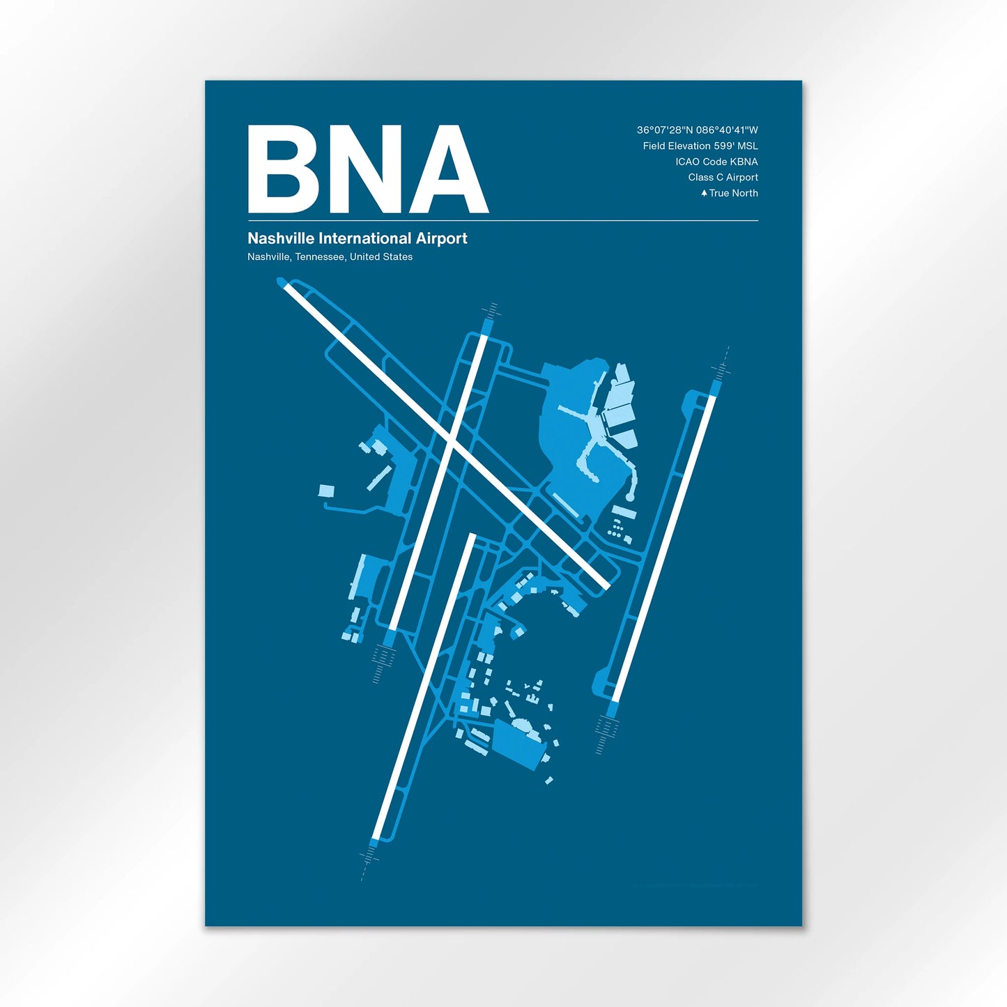 BNA Airport Diagram