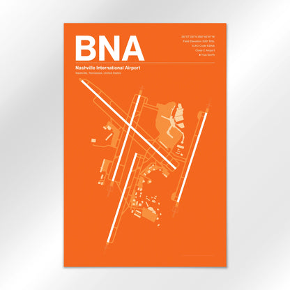 BNA Airport Diagram
