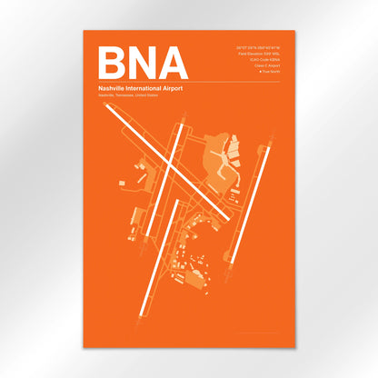 BNA Airport Diagram