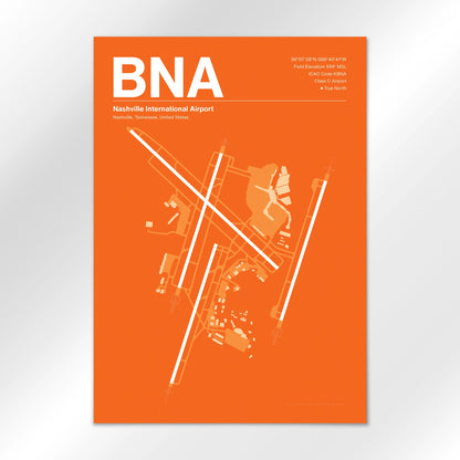BNA Airport Diagram