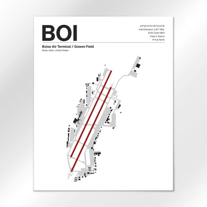 BOI Airport Diagram
