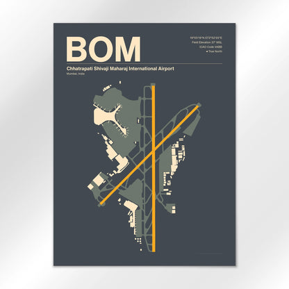 BOM Airport Diagram