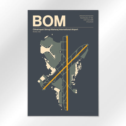 BOM Airport Diagram