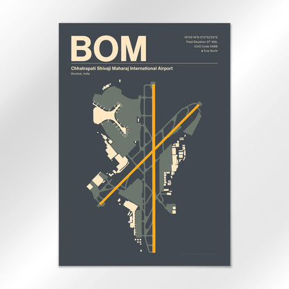 BOM Airport Diagram