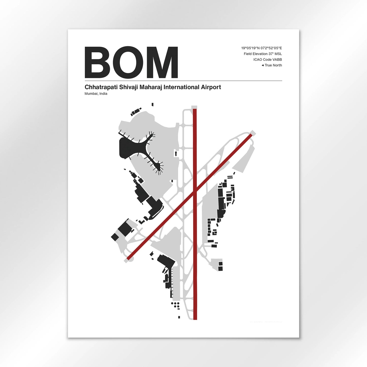 BOM Airport Diagram