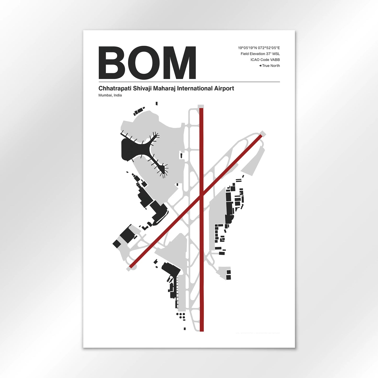 BOM Airport Diagram