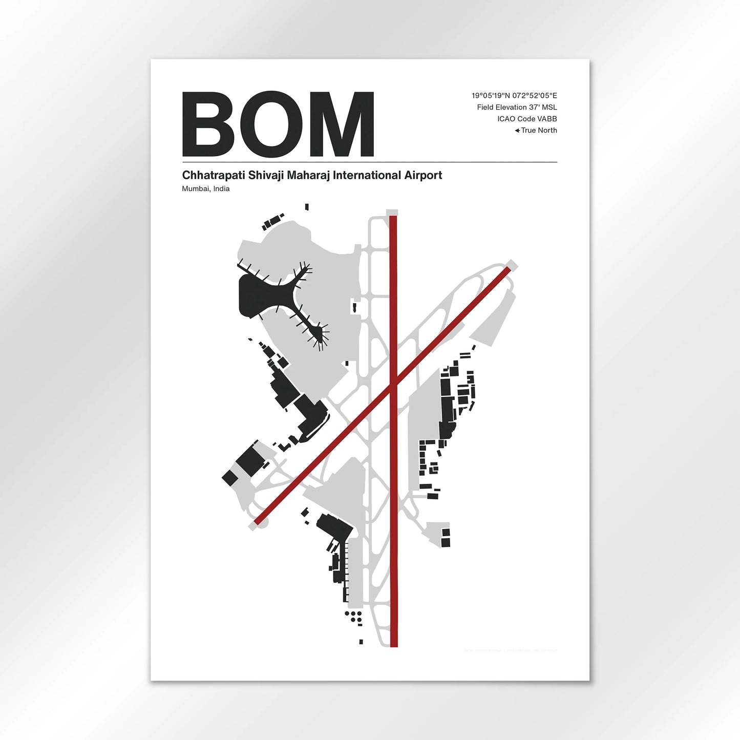 BOM Airport Diagram
