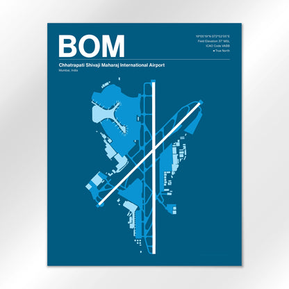 BOM Airport Diagram