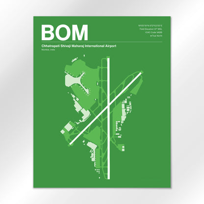 BOM Airport Diagram