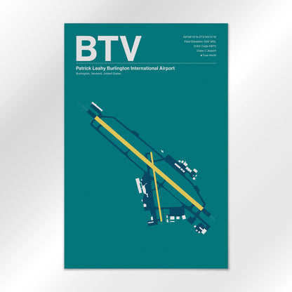 BTV Airport Diagram