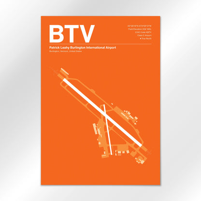 BTV Airport Diagram
