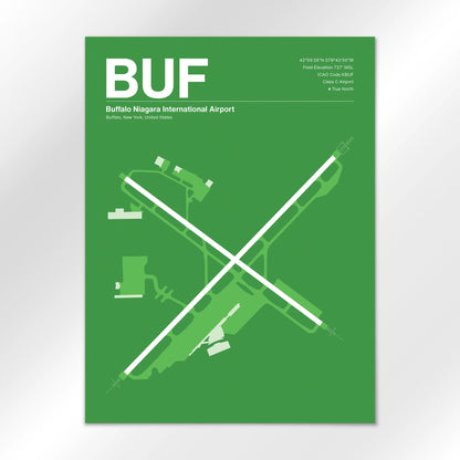 BUF | Buffalo - Overland Green - 18×24" - No Frame