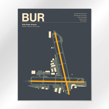BUR Airport Diagram