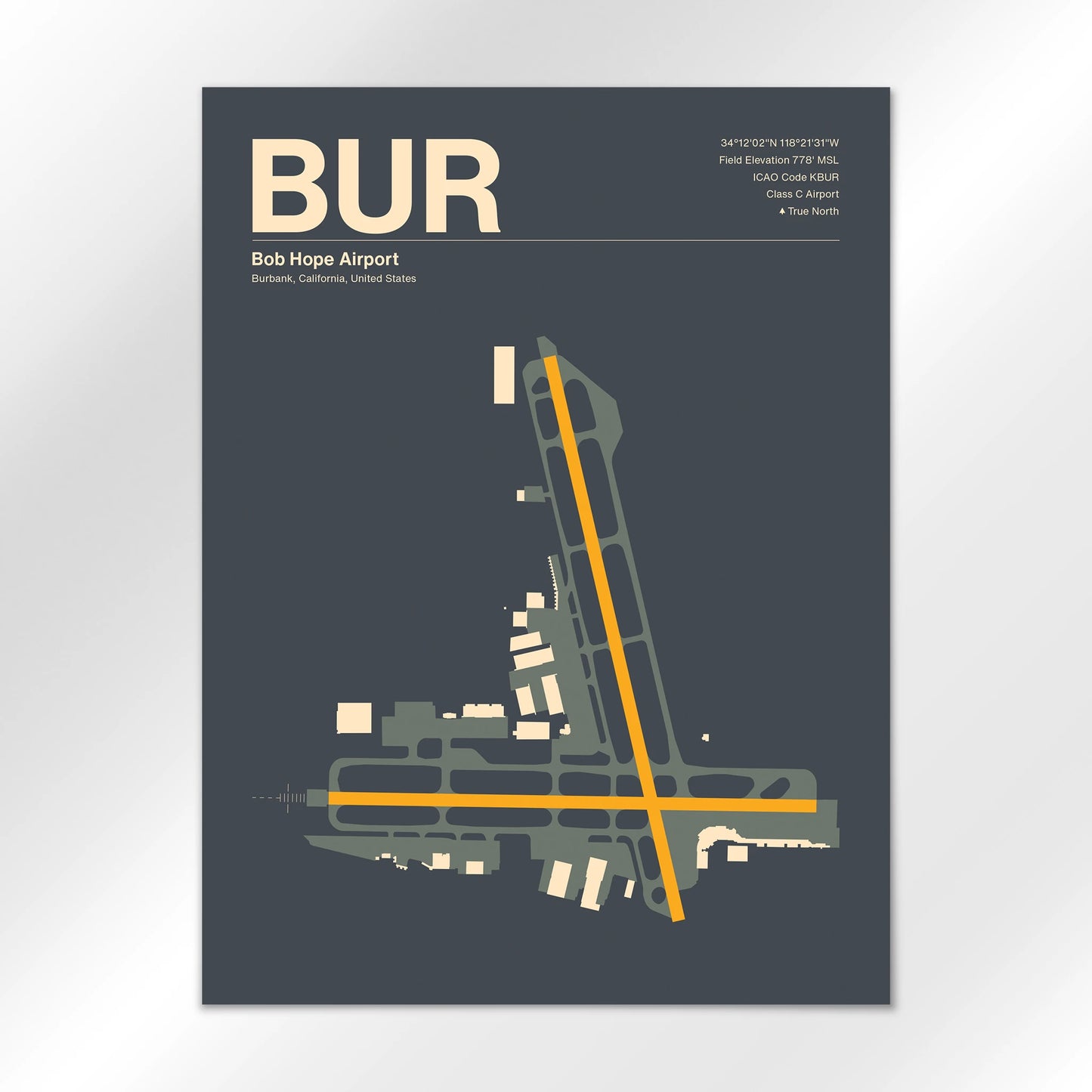 BUR Airport Diagram
