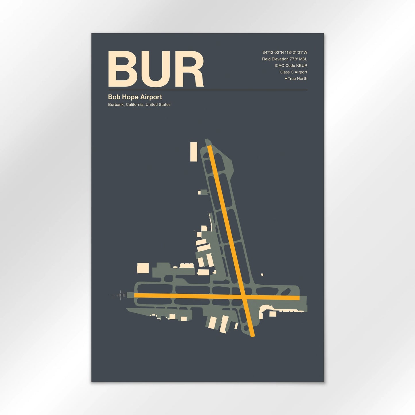 BUR Airport Diagram