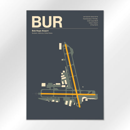 BUR Airport Diagram