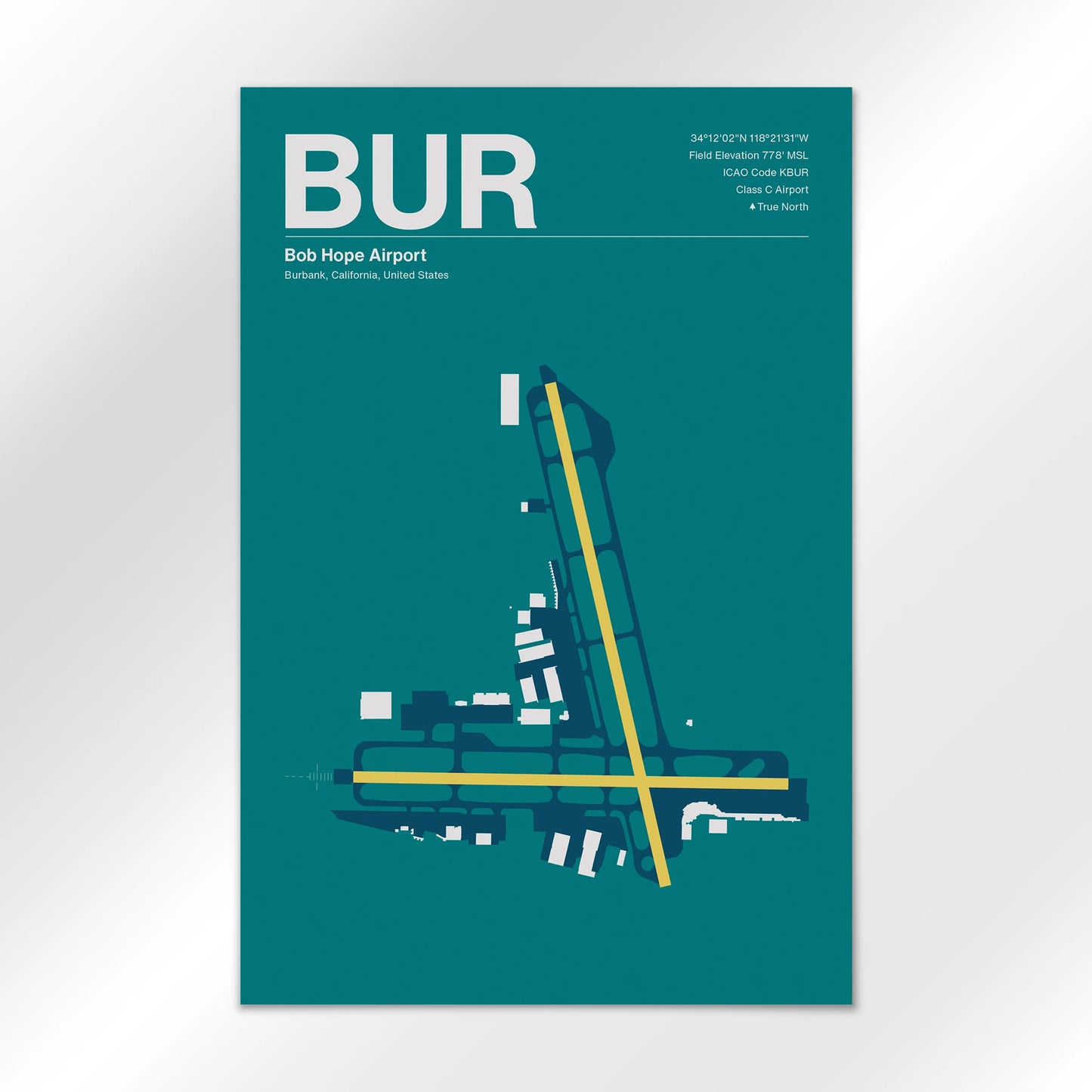 BUR Airport Diagram