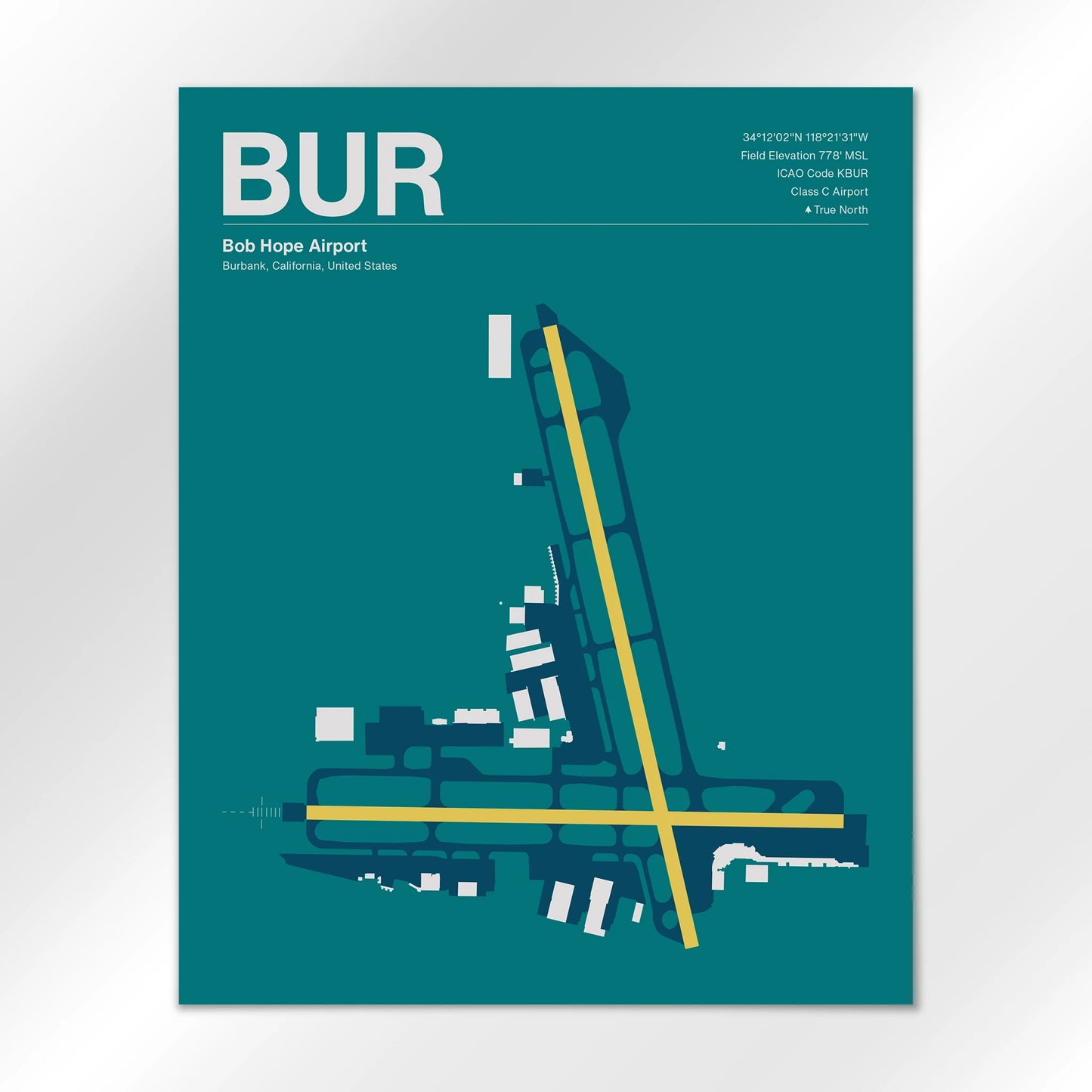 BUR Airport Diagram