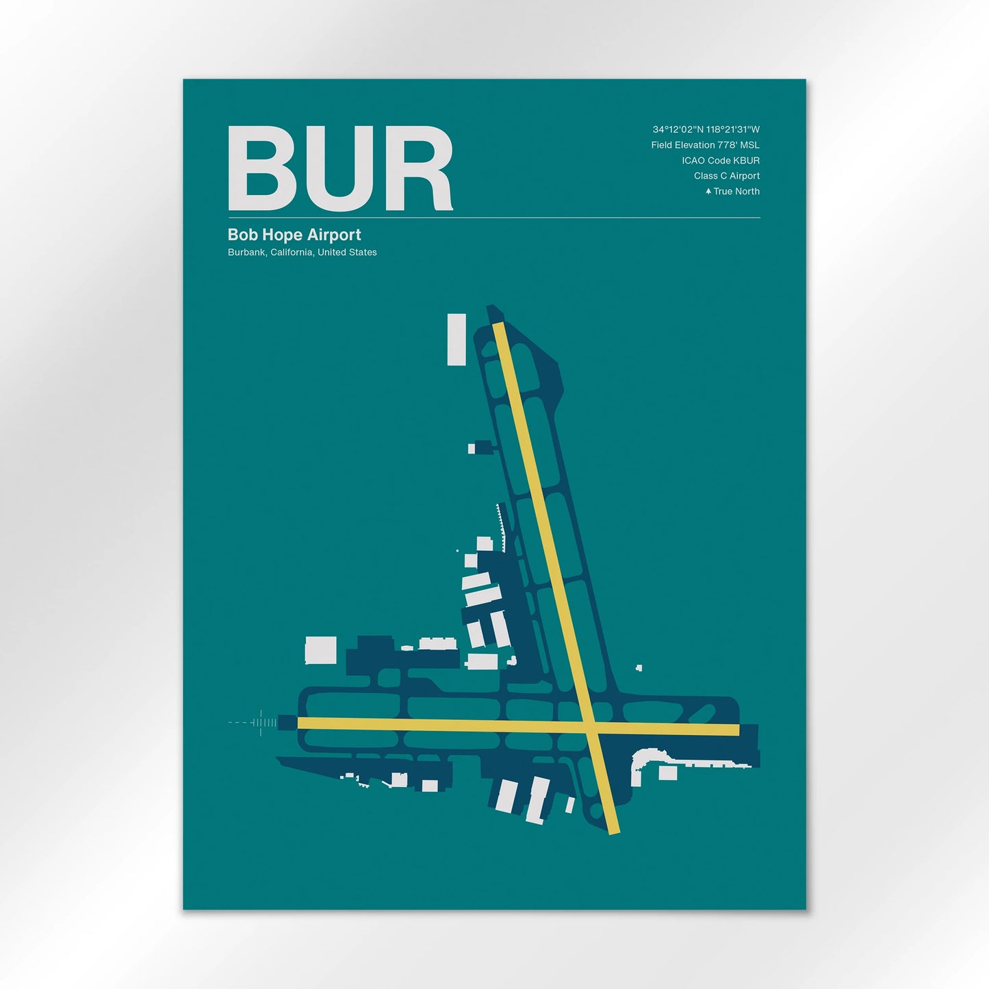 BUR Airport Diagram
