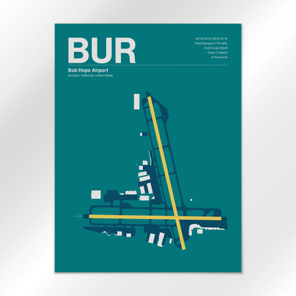 BUR Airport Diagram
