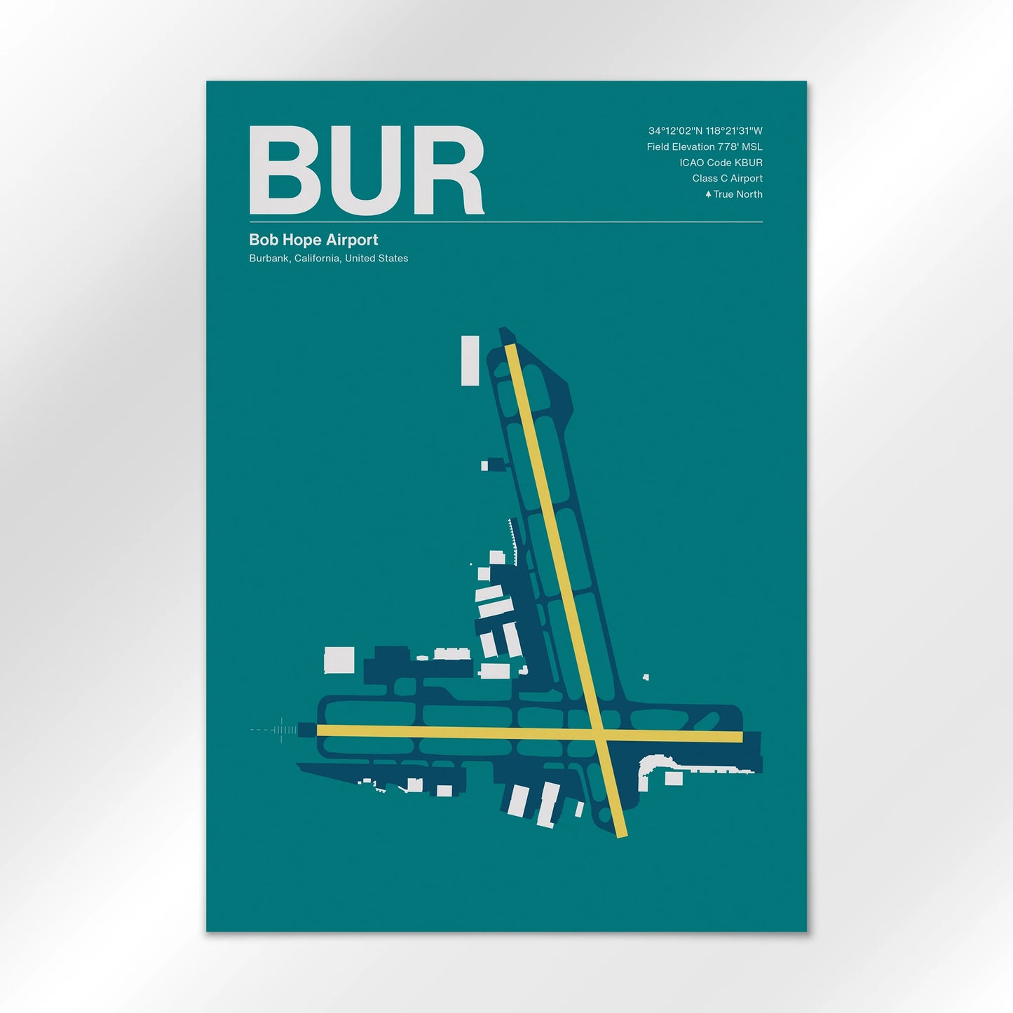 BUR Airport Diagram