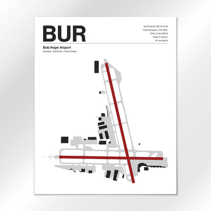 BUR Airport Diagram