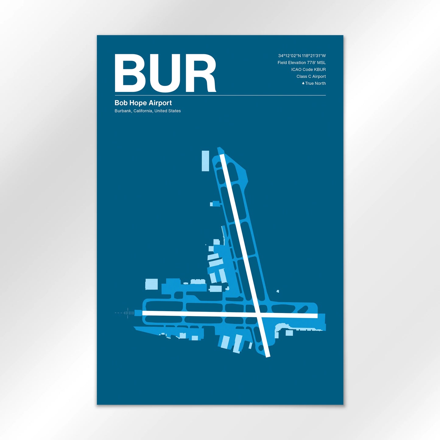 BUR Airport Diagram