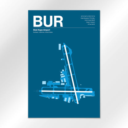 BUR Airport Diagram