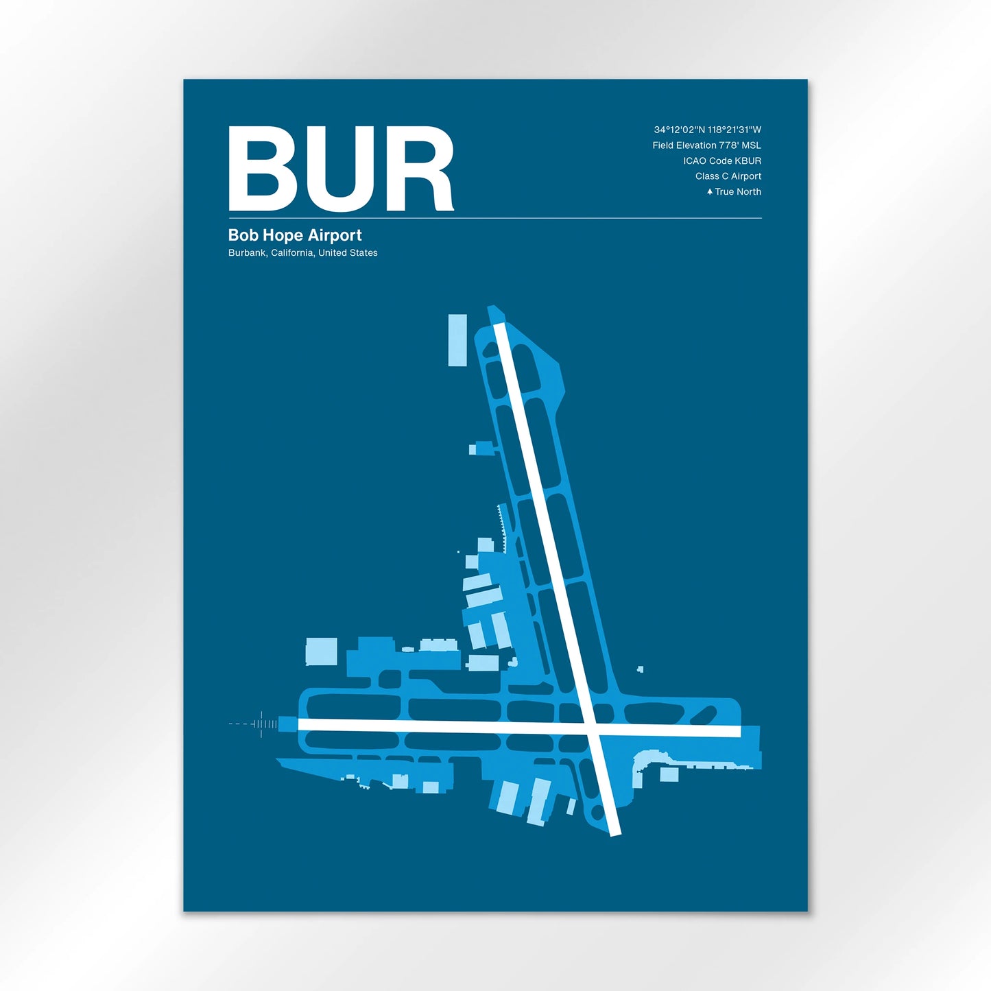 BUR Airport Diagram