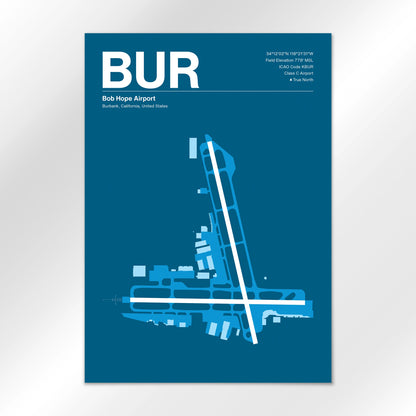 BUR Airport Diagram